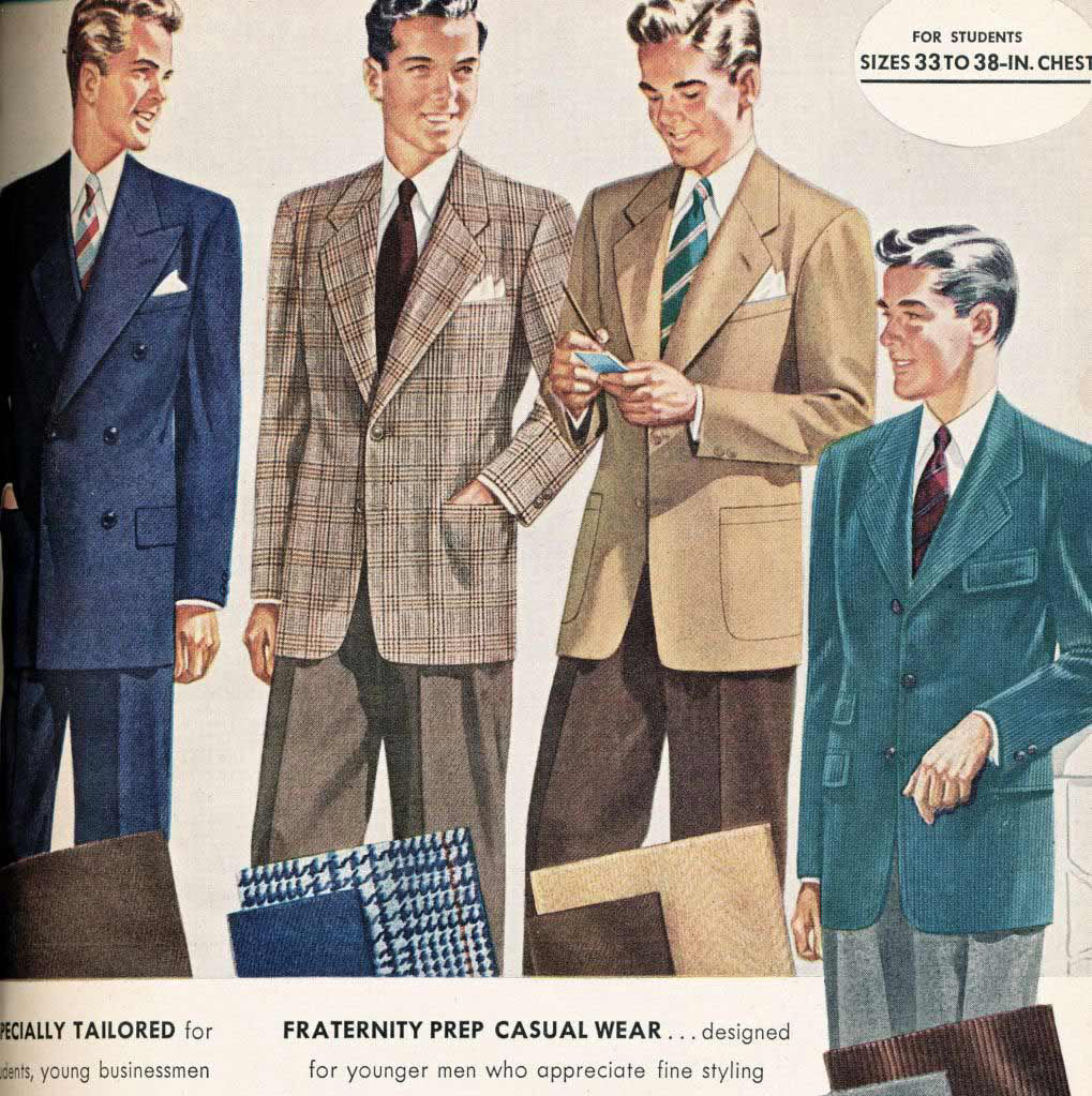 Κοστούμια της δεκαετίας του 1950