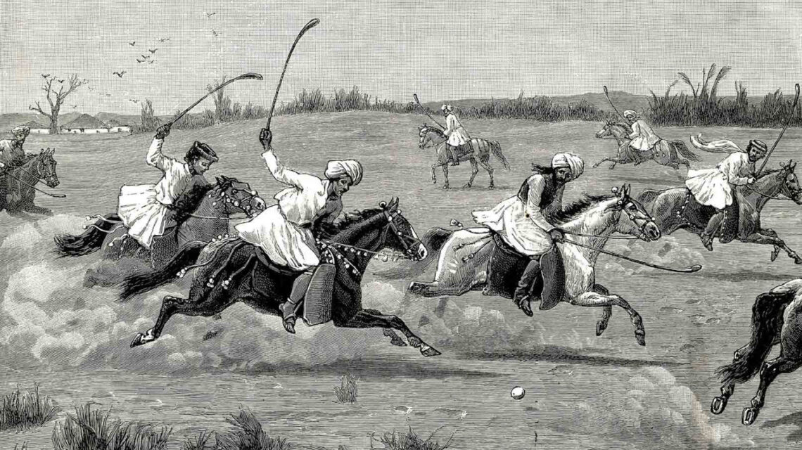 Ινδοί παίζουν polo
